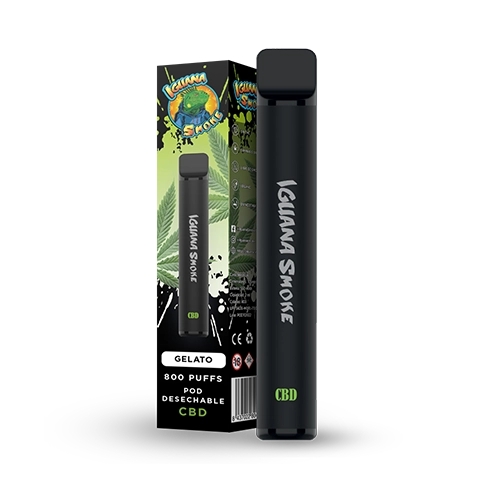 Pod Desechable de CBD – Iguana Pod Classic Gelato 800