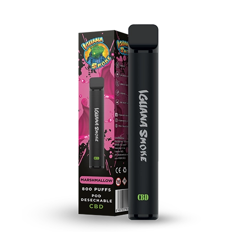Pod Desechable de CBD – Iguana Pod Classic Marshmallow 800